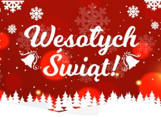 Wesołych Świąt Bożego Narodzenia i Szczęśliwego Nowego Roku 2019